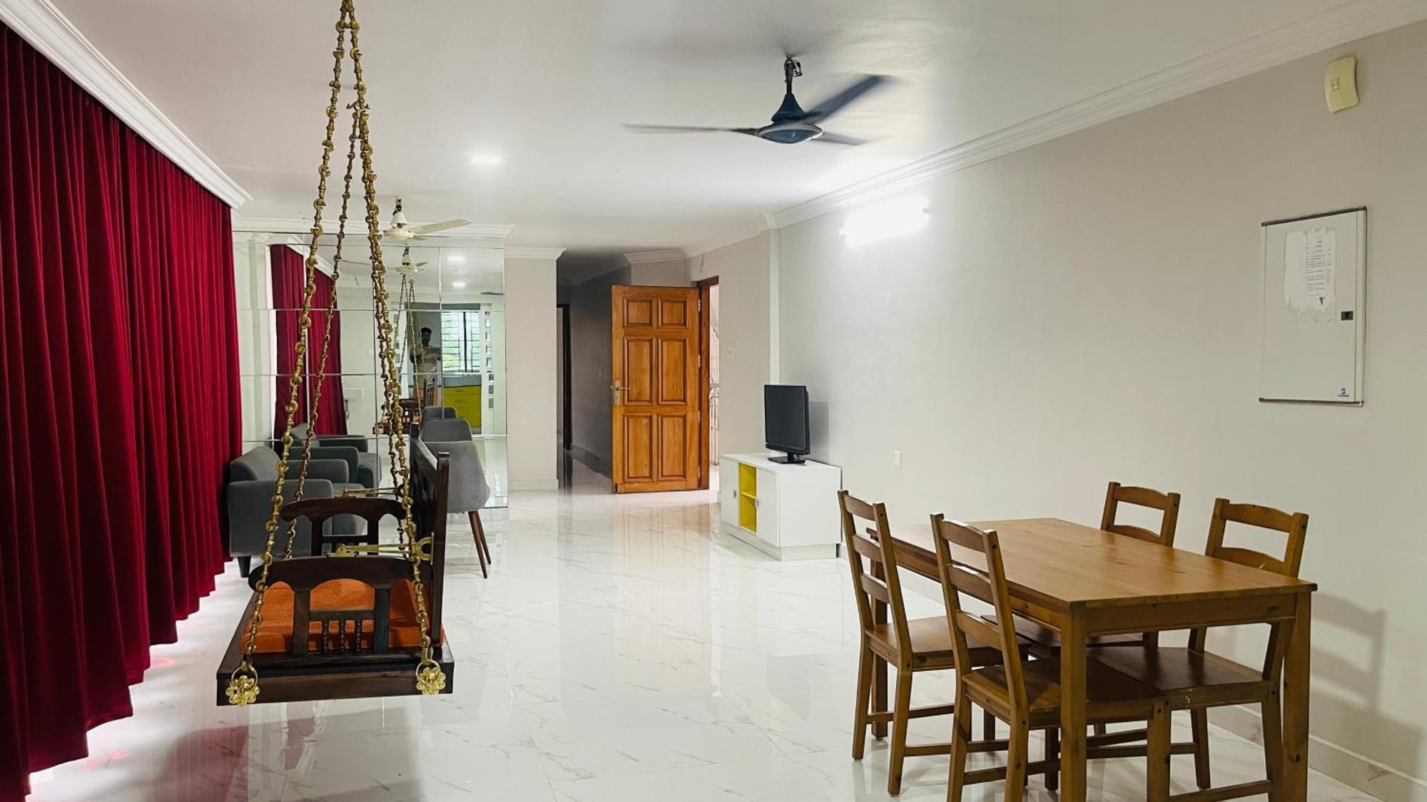 Rajamandiram 3Bhk Ac Apartment In Trivandrum Central 特里凡得琅 外观 照片