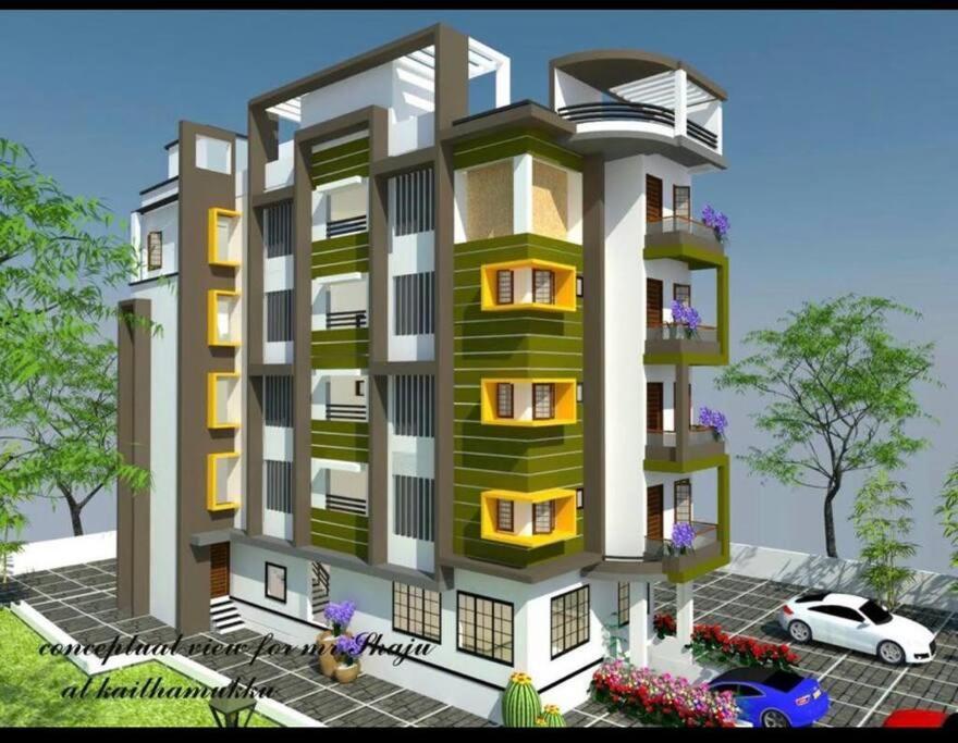 Rajamandiram 3Bhk Ac Apartment In Trivandrum Central 特里凡得琅 外观 照片